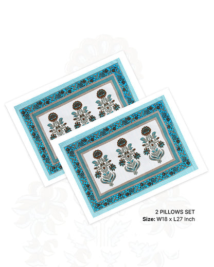 Soft Cotton King Size Bedsheet with Matching Pillow Covers for Elegant Home Decor