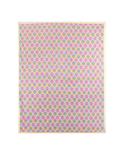 Designer Cotton Bedsheets with Pillow Covers for Home Decor and Gift Purpose