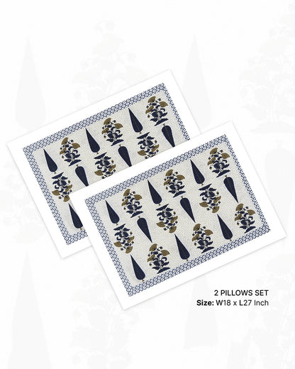 Elegant Cotton Bedsheet with Pillow Covers for Double Bed and King Size Bed