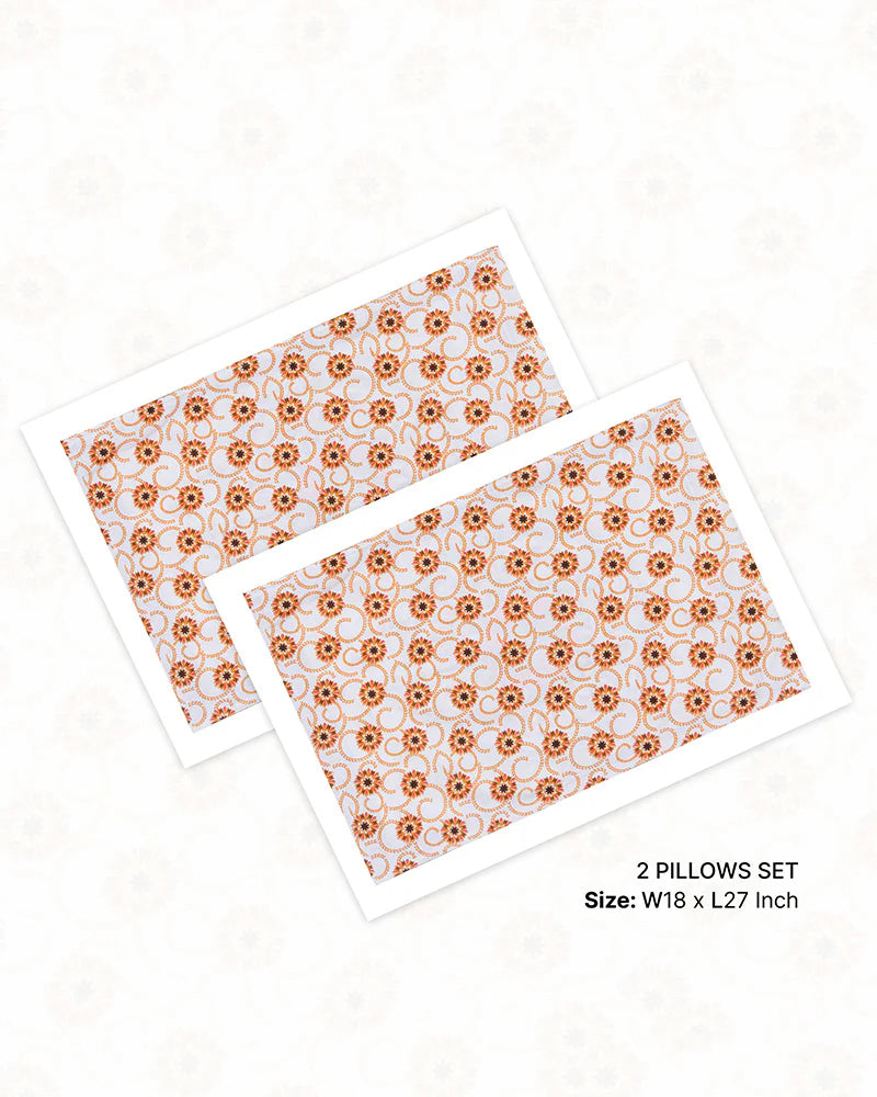 Soft Cotton Bedsheets for Double Bed and Queen Size Bed with Pillow Covers