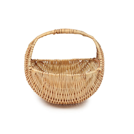 Decorative Wicker Chand Basket for Home Storage and Gift Hamper