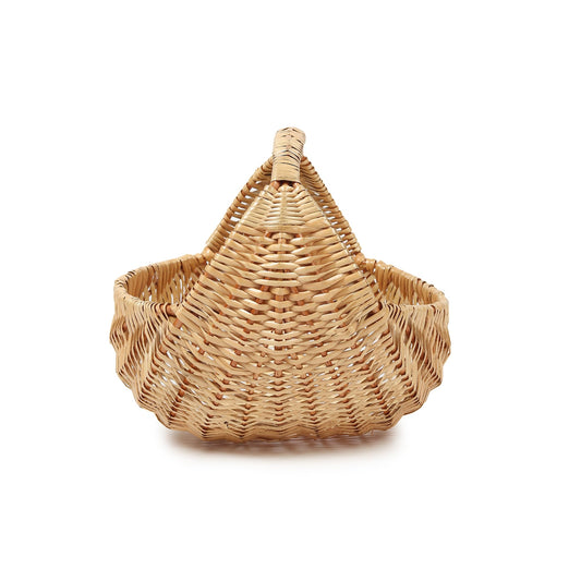 Decorative Wicker Chand Basket for Home Storage and Gift Hamper