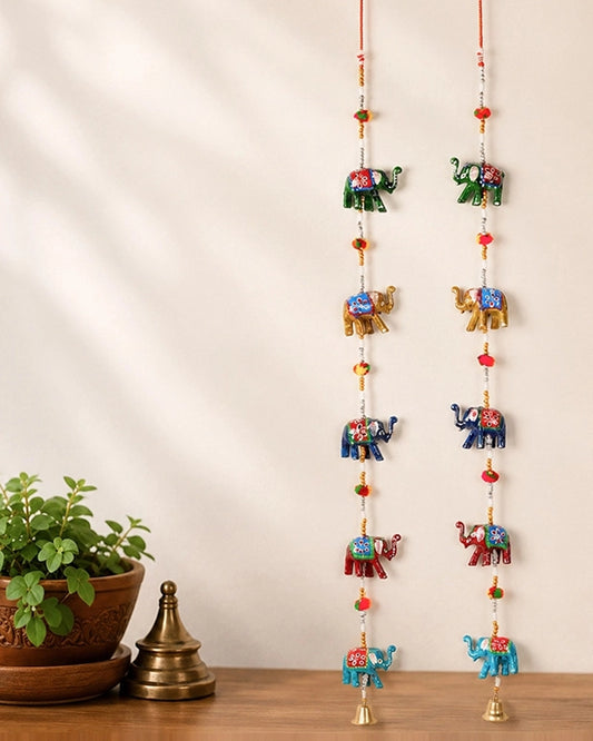 Multicolor Handcrafted Wind Chime for Room Decoration