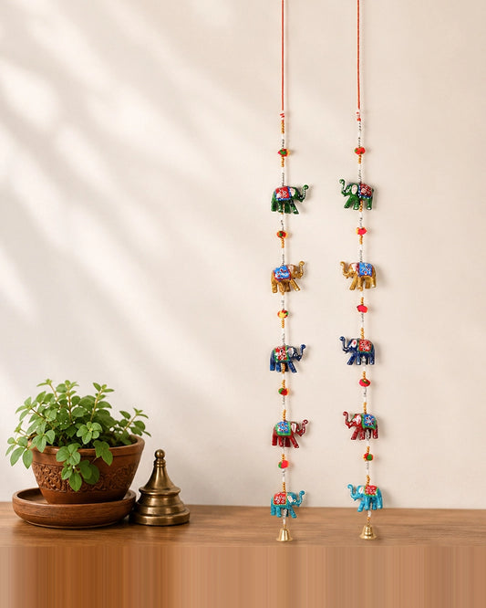 Multicolor Handcrafted Wind Chime for Room Decoration