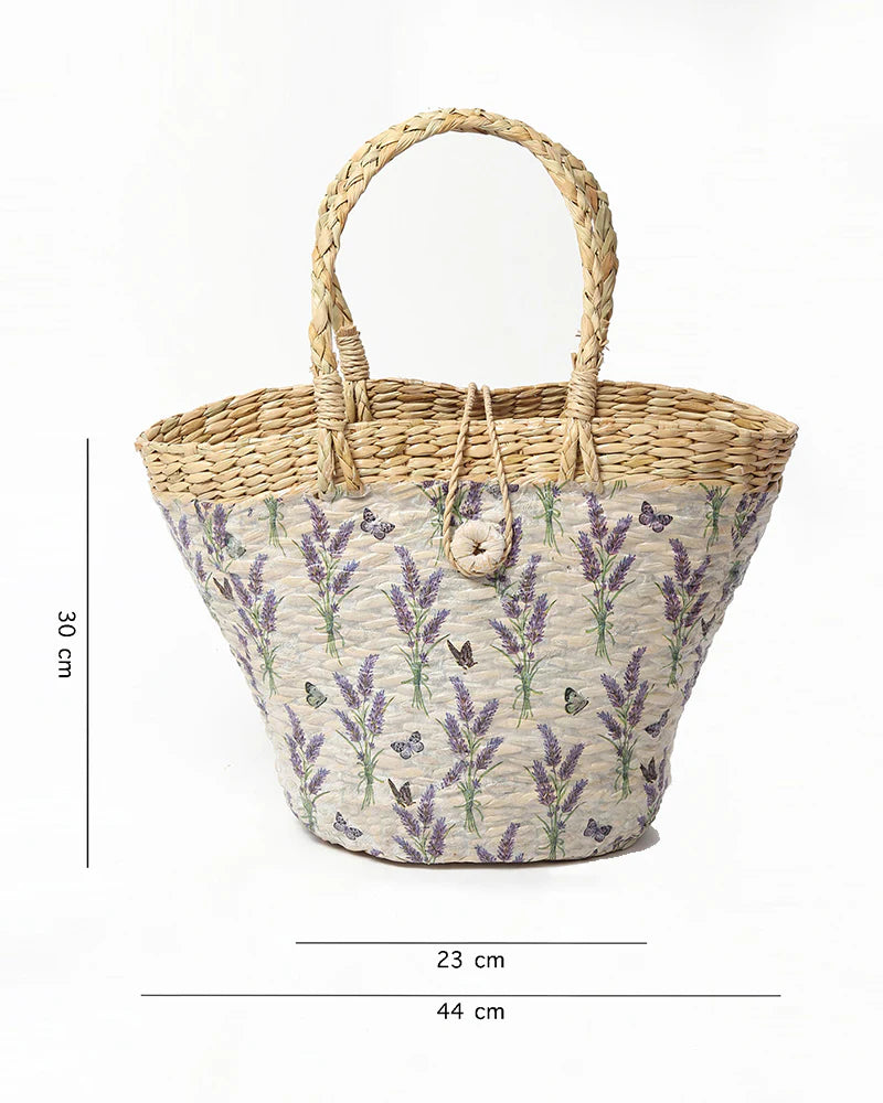 Eco-Friendly Seagrass Shopping Bag & Boat Basket