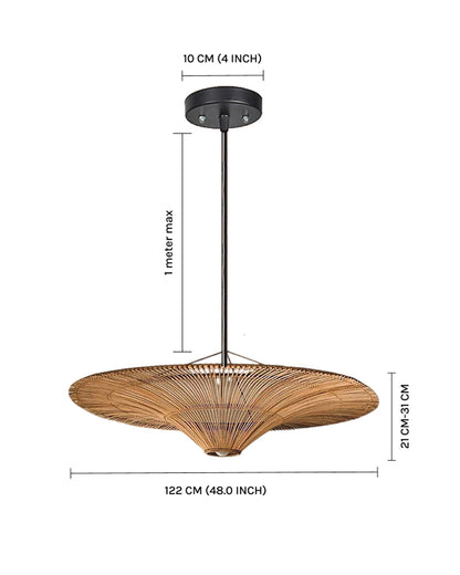 Bamboo Pendant Lamp | Bamboo Large Ceiling Lamp