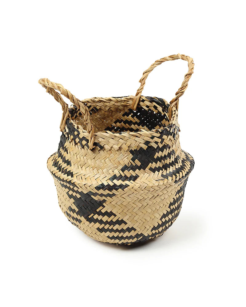 Scandi-Inspired Belly Basket for Plants & Decluttering