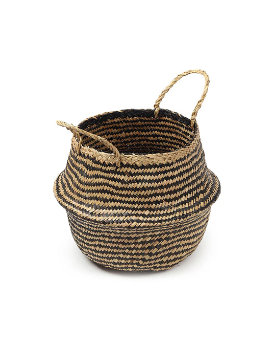 Elegant Belly Planter Basket for Soft, Earthy Interiors