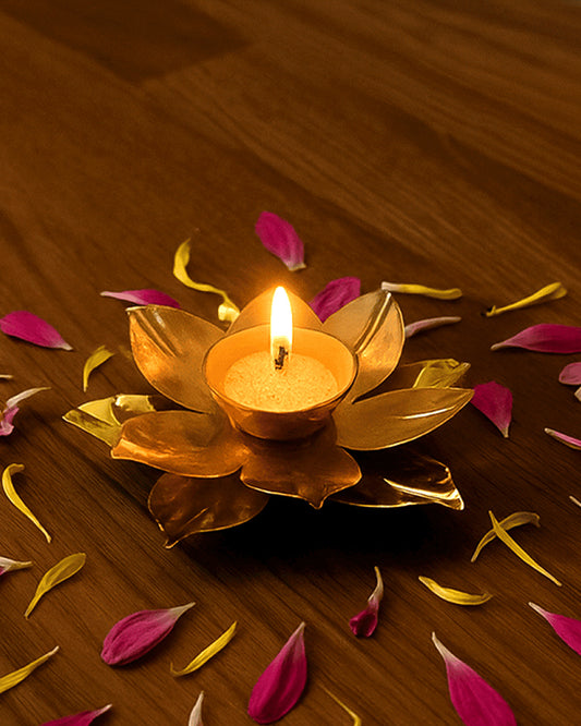 Brass Diya for Pooja Aarti and Diwali Decoration