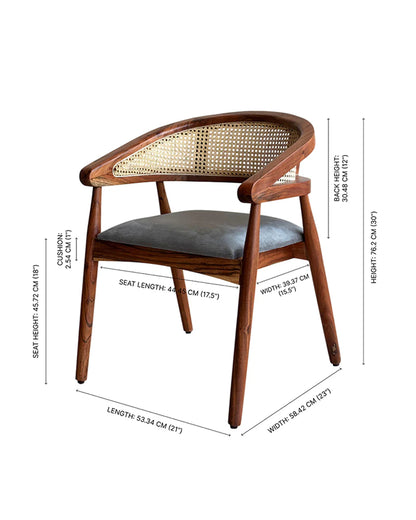 Solid Acacia Wooden Chairs for Relaxing Home Seating