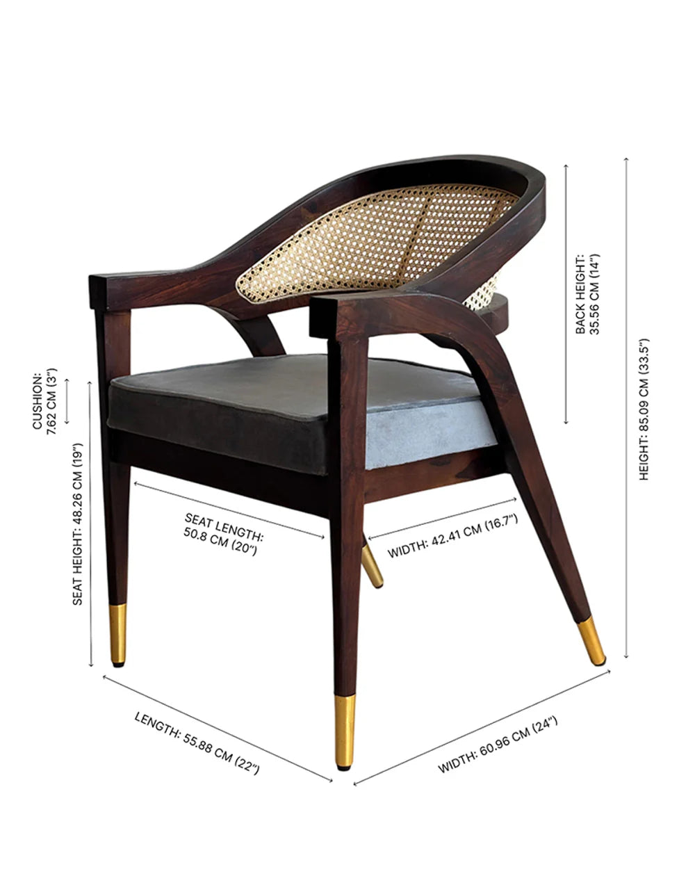 Acacia Wood Accent Chairs for Stylish Home Corners