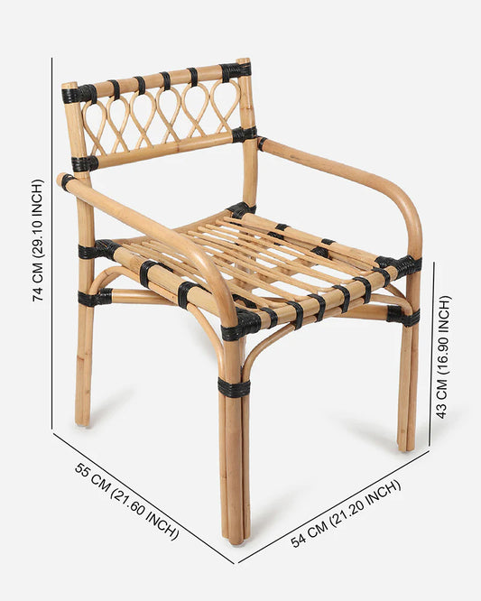 Bamboo Chairs for Living Room and Outdoor Relaxation