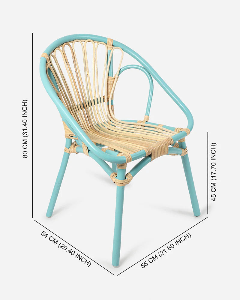 Handcrafted Bamboo Arm Chairs for Living Room and Lounge
