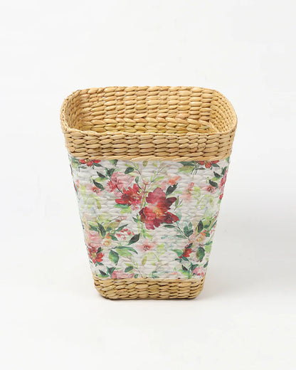 Handmade Seagrass Waste Basket for Bathroom, Study, and Home Corners