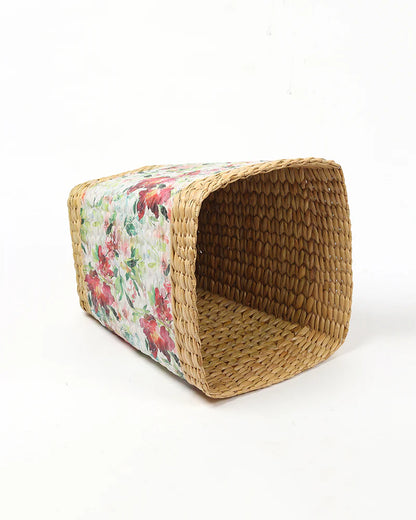 Handmade Seagrass Waste Basket for Bathroom, Study, and Home Corners