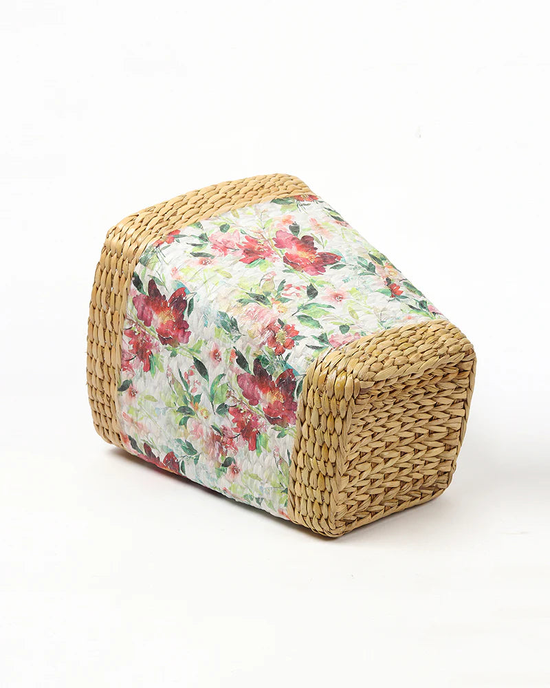 Handmade Seagrass Waste Basket for Bathroom, Study, and Home Corners