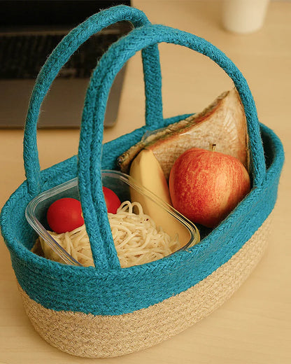 Lunch Basket - Multipurpose Basket for Lunch, Storage, Gifting & More