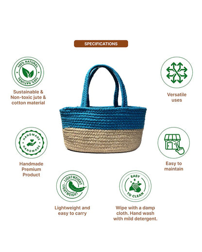 Lunch Basket - Multipurpose Basket for Lunch, Storage, Gifting & More