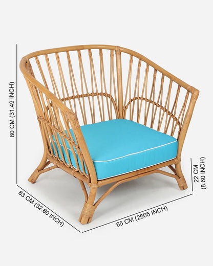 Indoor Bamboo Lounge Chairs for Home Relaxation