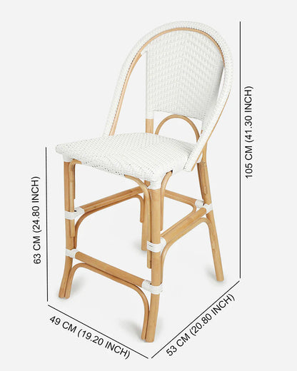 Durable Bamboo Chairs for Balcony and Garden Seating