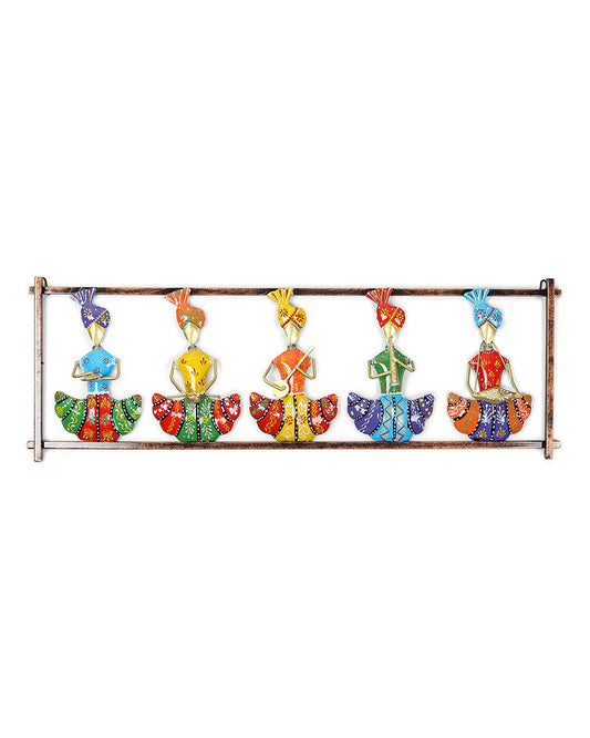 Decorative Rajasthani Figures for Wall Display, Gift Items
