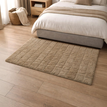 Decorative Bedside Runner Rug for Bedroom Floor and Home Styling