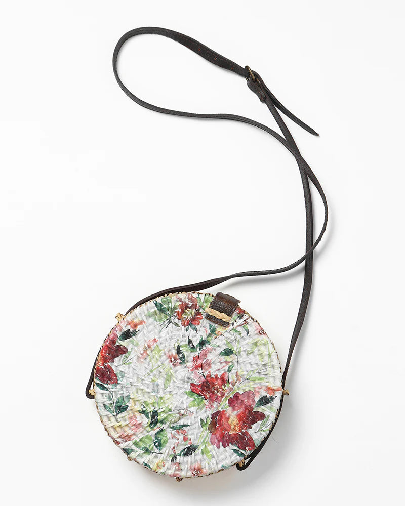 Sac Bali rond en rotin