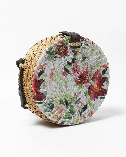Sac Bali rond en rotin