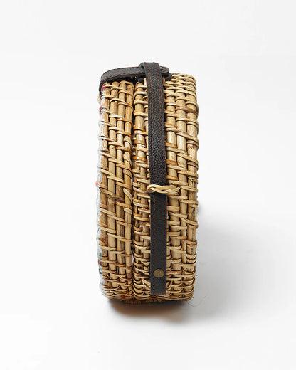 Sac Bali rond en rotin