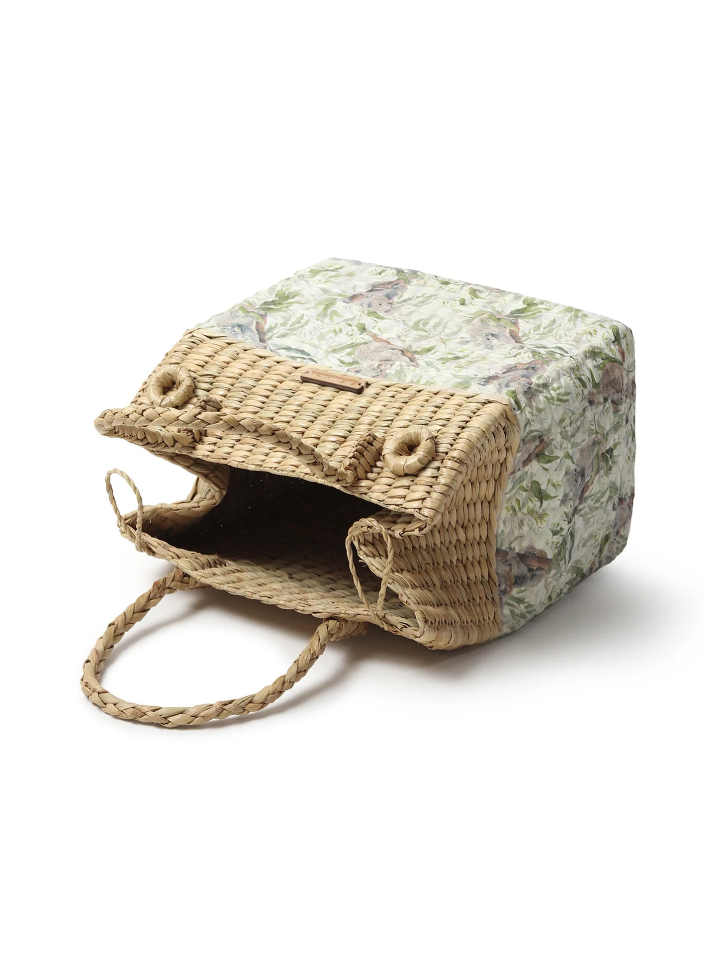Handmade Seagrass Gift Hamper Basket for Family Picnic & Lunch Trips