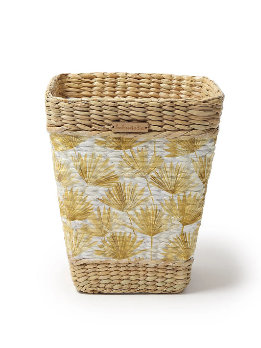 Seagrass Dustbin Basket for Home and Office Waste Management