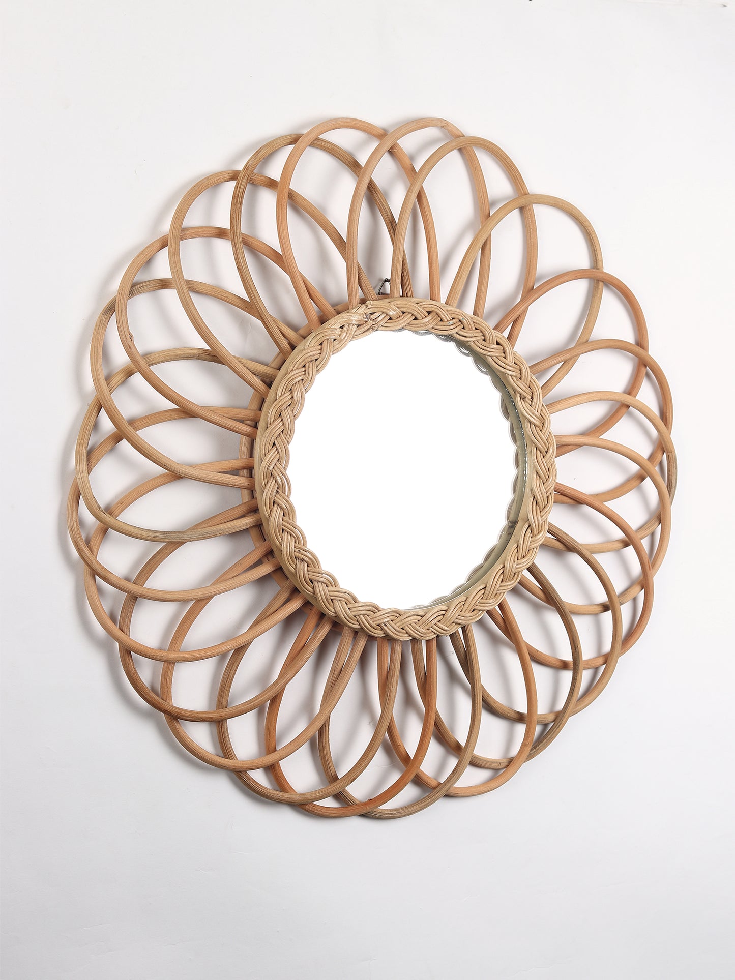 Bamboo Rattan Mirror | Wall Mirror