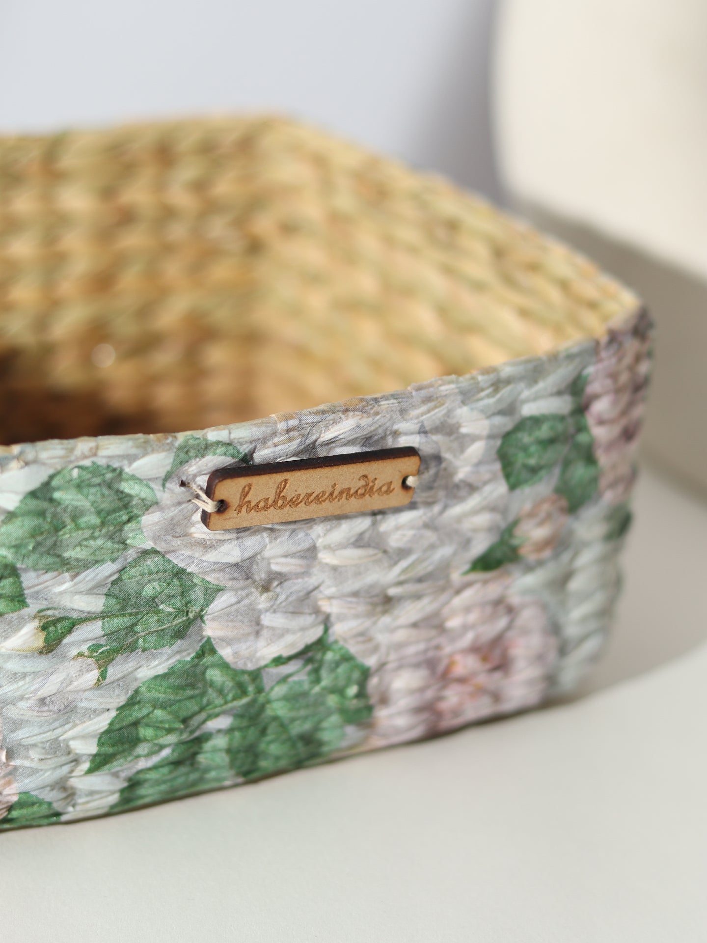 Seagrass Storage Tray | Shelf Basket