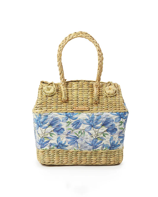 Eco-Friendly Seagrass Gift Hamper Basket for Picnic, Park & Outdoor Meals