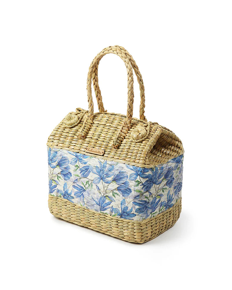 Eco-Friendly Seagrass Gift Hamper Basket for Picnic, Park & Outdoor Meals