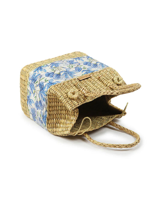 Eco-Friendly Seagrass Gift Hamper Basket for Picnic, Park & Outdoor Meals