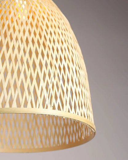 Decorative Bamboo Ceiling Light for Cafe and Home Interiors