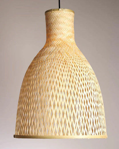 Decorative Bamboo Ceiling Light for Cafe and Home Interiors