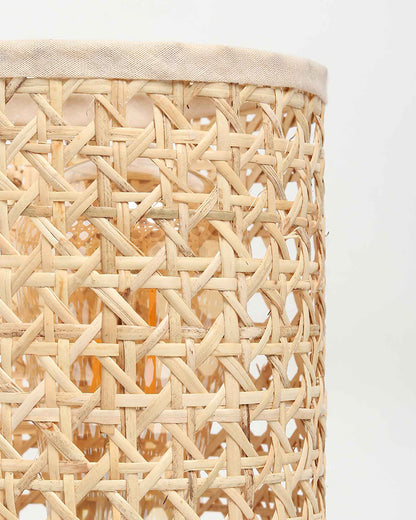 Table Lamps for Living Room | Cane Webbing Lamp | Cane Tabletop Lamp