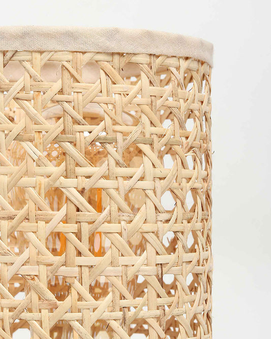 Table Lamps for Living Room | Cane Webbing Lamp | Cane Tabletop Lamp