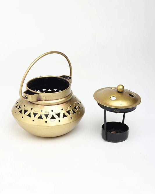 Metal Tealight Candle Holder for Table and Living Room Decor