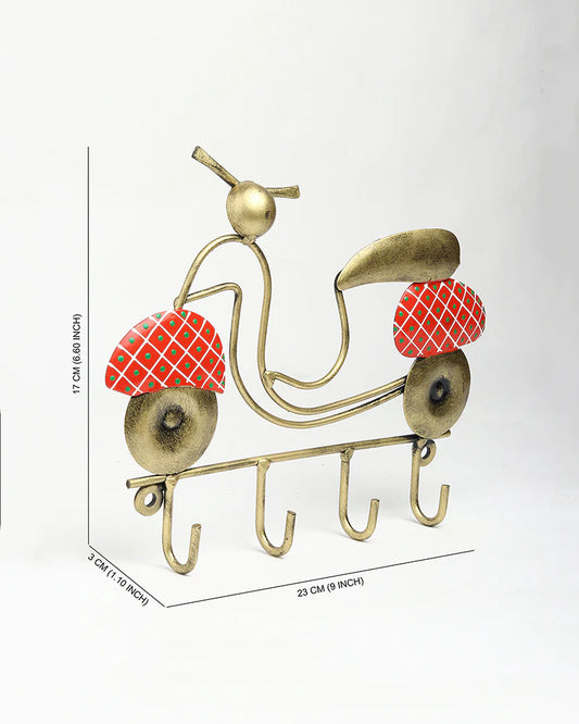 Metal Keychain Stand Keys Organizer Unique Key Holder for Wall and Home