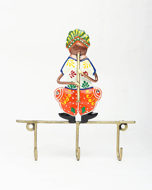 Modern Metal Wall Key Holder for Home and Office Key Hanger and Keychain Organizer