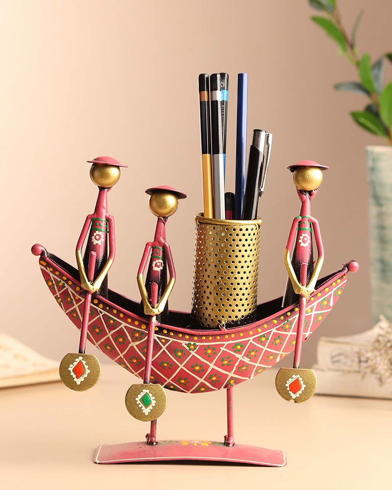 Table Top Gifts For Office Desk | Pen stand | Stationery holder | Metal pen holder