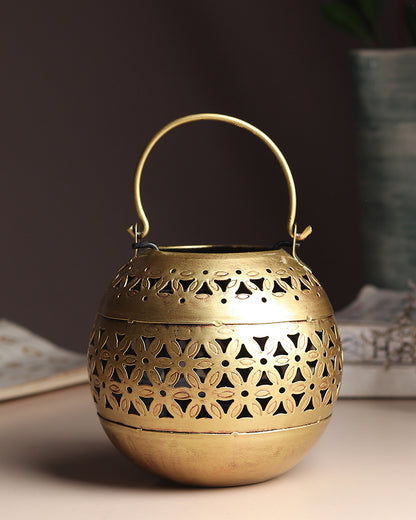 Candle Holder For Home Decor | Diwali Decoration For Home | Tealight Holder - Set of 3