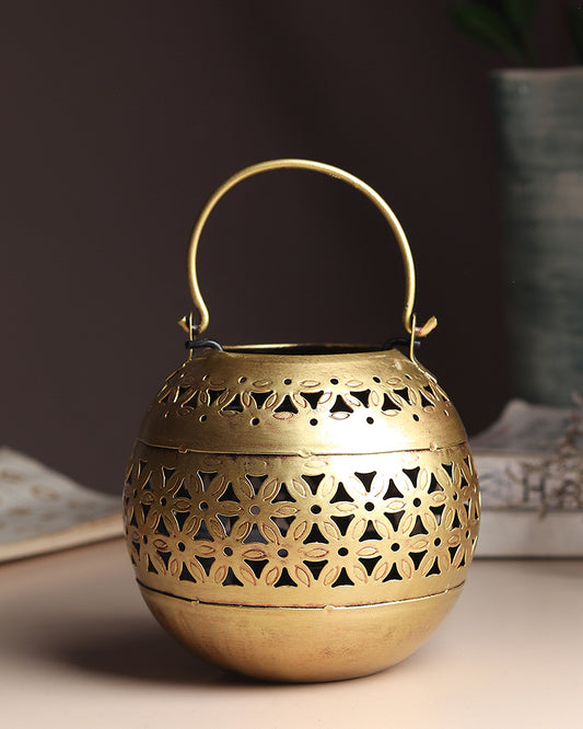 Candle Holder For Home Decor | Diwali Decoration For Home | Tealight Holder - Set of 3