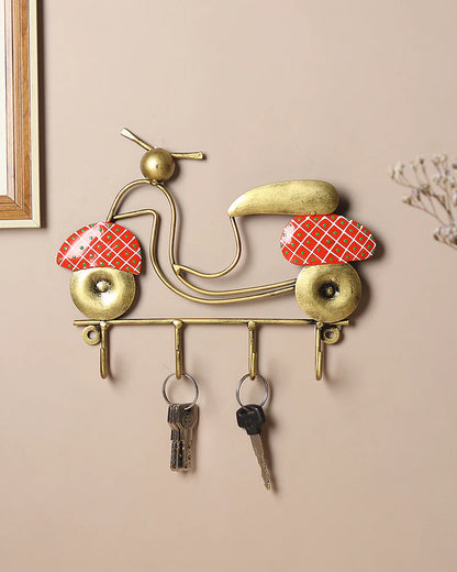 Metal Keychain Stand Keys Organizer Unique Key Holder for Wall and Home