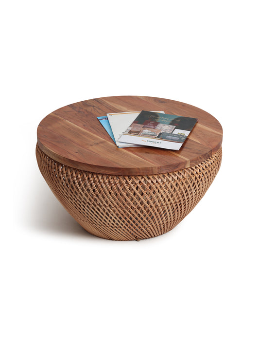 Rattan Coffee Table | Cane Round Table | Rattan Stool | Side Table