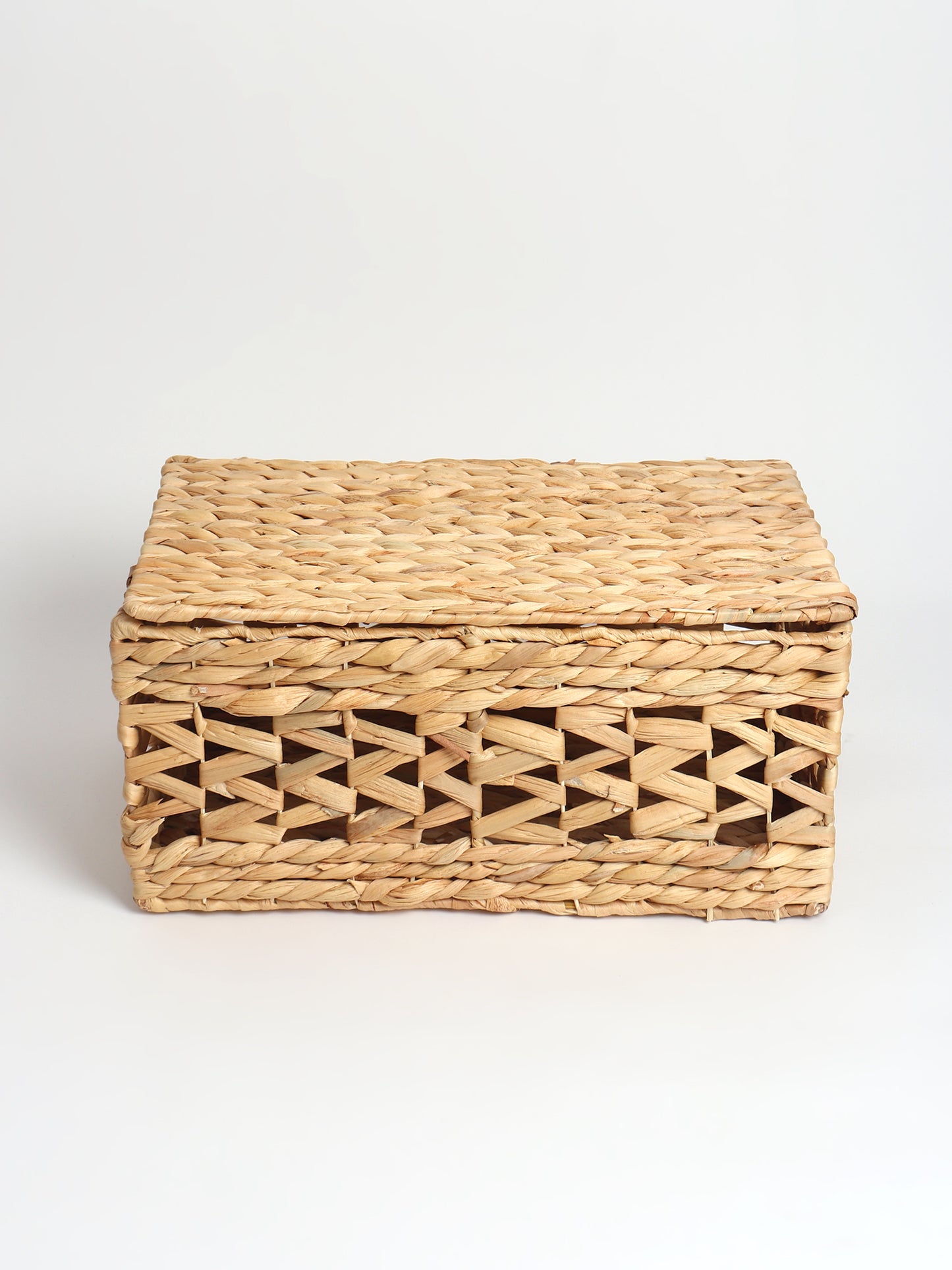 Seagrass Jali Storage Boxes