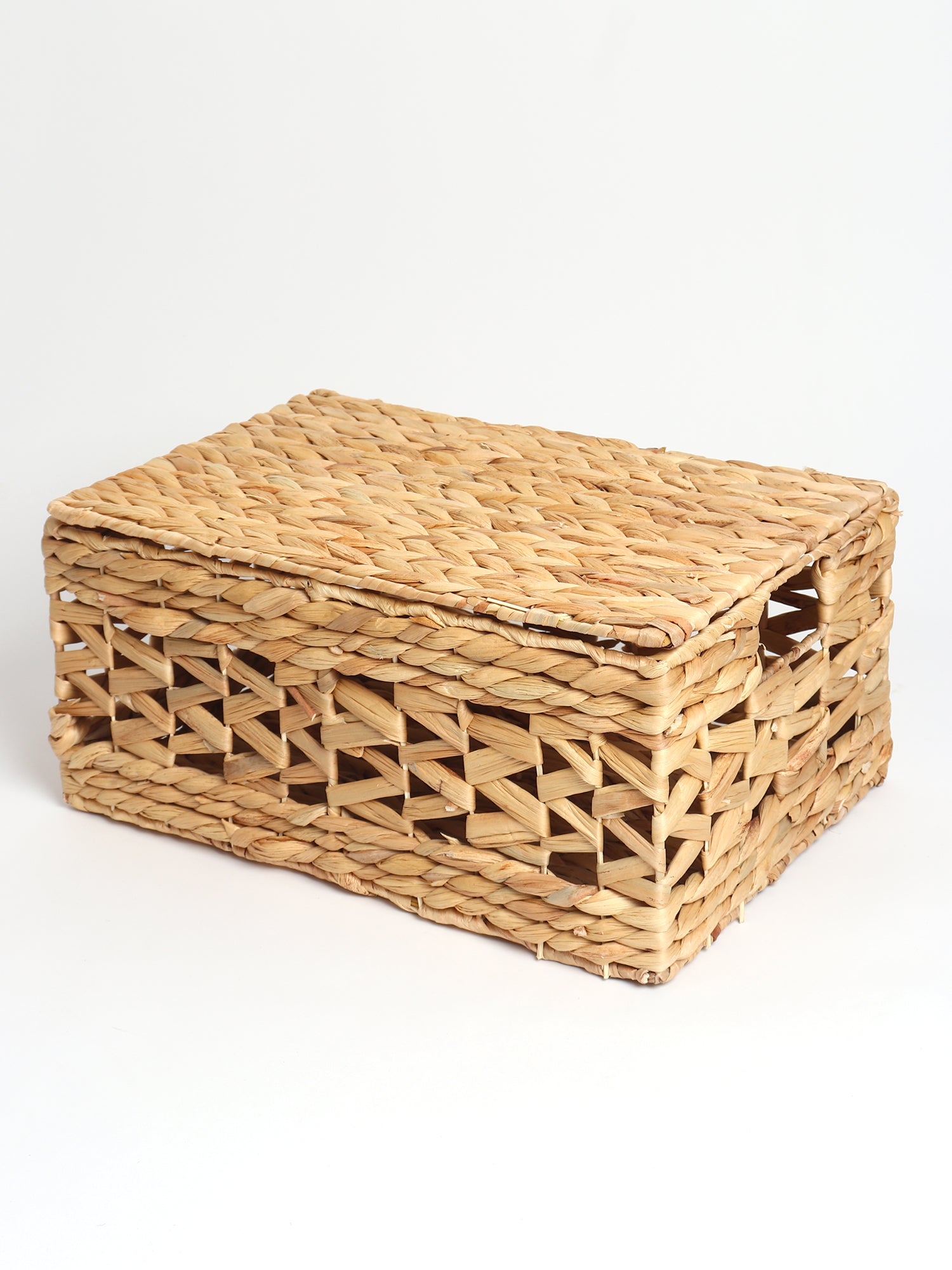 Seagrass Jali Storage Boxes